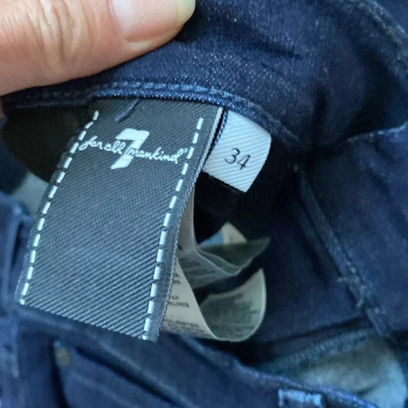 7 for all mankind luxe performance plus jeans size 34 - Picture 4 of 10